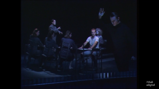 Robert Wilson, Hamletmachine, Thalia Theater 1986. Screenshot 2020.